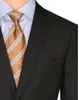 custom made Tuxedos Men's Business Classic Men's Suit Black Groom Wedding Dress Suit 2 Button Notch Lapel(jacket+pants)