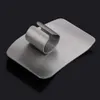 Acciaio inossidabile Finger Nail Protector Guard Chop Safety Slice Knife Kitchen Tool # R21
