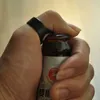 1 Pc Preto Aço Inoxidável Finger Ring Bottle Opener Beer Bar Ferramenta E00083 BARD