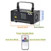 AUCD Mini Draagbare IR Afstandsbediening 8 CH DMX Paars 150mW Laser Scanner Podiumverlichting PRO DJ Party LED Show Projector Lichten DM-V150329k