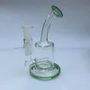 Alta Qualidade Mini Tamanho 5mm thich plataformas de petróleo bongos de vidro de óleo de vidro dab rigs cachimbos cachimbos de água bongs de vidro top hookahs