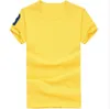 Livraison gratuite haute qualité coton nouveau o-cou à manches courtes T-shirt marque hommes T-shirts Style décontracté pour le Sport 2v04