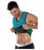 Heiße Männer Ultra Sweat Cincher Bodyshapers Reißverschluss Weste Shaper Korsett Abnehmen Burnning Fett Neopren Gummi Latex Herren Bodyshaper