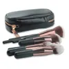 Anmor Lovely Travel 9 Pcs Conjunto de pincéis de maquiagem sintéticos Mini pincéis de maquiagem com bolsa Mbc03 Pincel cosmético Kit de ferramentas de maquiagem 2113295