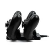 Dual USB Charger Charging Dock Station Stand Holder for PS4 Wireless Controller PlayStation Dualshock 4 Joystick Gamepad USB Cable