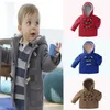 4色の赤ちゃん男の子の子供の上着のコートファッション子供のジャケットの男の子の女の子冬のジャケット暖かいフード付き子供の服