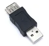 Wholesale 100 pçs / lote padrão USB 2.0 um conversor de adaptador masculino feminino para 2.0 f m para tablet conversor