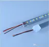 Double row LED Bar Light 0.5M 72LEDs led rigid strip aluminium DC12V SMD2835 LED rigid lights with PC Cover