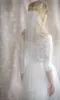 Hot Saling Piękny Swarovski Rhinestone Edge z Grzebieniem 1T Lwory White Wedding Veil Palce Bridal VE