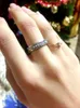 Горячо! Классический женщин обручальное кольцо для женщины цирконий вечность кольца из нержавеющей стали мода дамы ювелирные изделия BK419