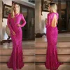 fuchsia mother of the bride dress