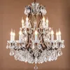 Maria Theresa Crystal Lampy żyrandol E14 E12 LED Candela Light