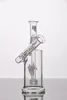 Hockahs No.AC207 New Arrival hookahs handmade glass water pipes 로고 팹 흡연 파이프 재활용기 석유 굴착기 Bongs Birdcage Perc No.AC