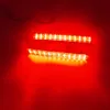 208 * 25 mm LED światła zderzaka tylnego hamulca LED, LED Lampa przeciwmgielna LED do Land Rover Odkrywanie Range Rover itp., 12 LED światła hamulca + światła do biegania