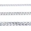 100% Stainless Steel Bracelet Men Retro Jewelry T and CO Curb Cuban Chain 6/8/12 mm Width 8" Inches