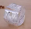 925 Sterling Silver Mesh Ring voor Vrouwen Open Ringen Kerstcadeau Bruiloft Goede Kwaliteit Mode Design