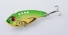 20PCs Hot Fishing Lure Blade Metal VIB Hard Bait Bass Walleye Crappie 11g 5,5 cm Fiskehandtag med 8 # hools