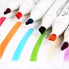 Rifornimenti di arte 60 colori Dual Head Sketch copic Markers Set per School Student Drawing Sketch Marker Pen Poster Design