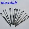 Wax Dabber Tools Récipients à cire Outils propres Outil eGo Acier inoxydable Métal 85mm Pots à outils Dab Dab Wax Container Tools Herbe sèche