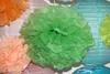 Super populaire papier de soie Pom Poms fête de mariage bébé salon décoration maison pompons fête de mode fête décorative fleur 4621216