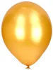 100PCS Latex Gold Round Balloon Party Bröllopsdekorationer Silver Pearl Balloons Grattis på födelsedagen Årsdag Dekor 10 tum