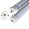 Stock In US + 8ft fa8 led tube Single Pin 8 FT T8 Led Light Tubes 240LEDs SMD2835 Led Fluorescent Light 48W 4800LM AC85-277V