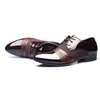 الرجال اللباس أحذية الرجال الأعمال المسطحة الأحذية السوداء البني تنفس منخفضة أعلى الرجال الأحذية مكتب الرسمي زائد الحجم