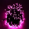 22m 200 LED Solar String Fairy Lights Wodoodporna moc Słoneczna 8 Tryby 7M 12M Światła słoneczne na Boże Narodzenie Halloween Garden Decoration