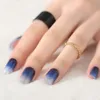 Tırnak Çıkartmalar Manikür Sopa bir Film Hamile Kadınlar Su Geçirmez Renk Degrade 20 Adet kadın Nail Art Güzellik Araçları Ücretsiz Kargo