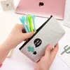 Office Student Zipper Ołówek Pióro Torby Papiernicze Przypadki Clutch Organizer Torba Prezent Przechowywanie Wouch Baby Cactus Coin Torebka Dziewczyna Makijaż Torby