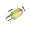 Nyaste 2 st P21W 1156 BA15S 8 COB 360 DEGREES LED CAR SVALB BULB bromsljus Auto Reverse Lamp Drl Fog Lights Car Styling 12V1957182