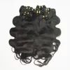 Extension de cheveux brésiliens naturels traités, Body Wave, 10-28 pouces, 20 pièces/lot, nouvel arrivage