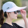 Wide Brim Hats Wholesale- SORRYNAM Summer Hat Women UV Protection Baseball Cap Mesh Ladies Tennis Fishing Beach Sun Men Casquette Homme1