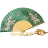 Beautiful 10 Pieces Whole Bridal Hand Fans handmade Ladies Fans Advertising and Promotional Folding Bridal Accessoriescasebo8953553793000