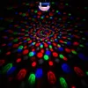Цвета изменение DJ Stage Lights Magic Effect Disco Strobe Stage Ball Light с пультом дистанционного управления MP3 Play Рождественская партия вращающаяся пятна L6337796