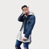 Sudaderas con capucha de estilo diseñador de alta calidad para hombres con 4 cremalleras harajuku sólidas para hombre sudaderas con capucha y sudaderas hip hop ropa streetwear sudadera