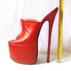 Women Heels 25cm Heel Height Sexy Pu مدببة إصبع القدم Stiletto Heel Sandals Party Shoes المزيد من الألوان المتاحة No P2401246K