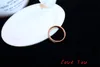 Новый Дизайнер Кольцо Ракушки Корейская Мода Розовое Золото Покрытием Палец Кристалл Подвески Кольцо Титановое стальное кольцо для Женщин Бижутерия B292F