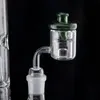 Nouveaux accessoires de fumage de banger thermique avec noyau de réacteur à joint transparent Banger de quartz pour les conduites d'eau de bangs en verre chez Mr_dabs