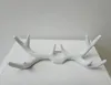 その他の結婚式の好意作品の創造的な白い樹脂アンタの場所カードホルダーシートクリップテーブルの装飾