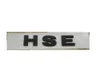 Zwart "HSE" kofferbak badge badge embleem decal letters sticker voor land rover