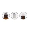 Amber Glass Liquid Reagent Roll on Bottles Ball Bottle Eye Dropper Aromatherapy Essential Oil Perfumes bottles 1ml 2ml 3ml 5ml4181186