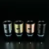 13Style Edelstahl Airflow Wide Bore Skull 510 Ego Drip Tips Lange Pyrex Glas Metall Jade Stein Drip Tip Harz Keramik Zodiac Mundstück