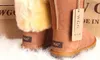 Frete grátis 2016 botas femininas de alta qualidade WGG clássicas de altura botas femininas botas botas de neve botas de inverno botas de couro bota tamanho EUA 5--12