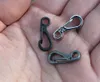 500pcs Mini Backpack Clasps Climbing Carabiners EDC Keychain Camping Bottle Hooks Paracord Tactical Survival Gear