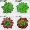 Симуляция суккуленты искусственные цветы украшения мини-зеленые искусственные суккуленты растения садовые украшения