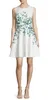 Fashion Flower Print Women A-Line Dress Sleeveless Casual Dresses 075A87