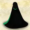Z kapturem Velvet Cloak Gothic Wicca Robe Medieval Larp Cosplay Cape Women Wedding Jackets owijaj Capes6787894