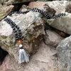 colliers de perles de pierres d'onyx