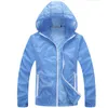 Fall-Summer 2016 New Men's Thin Sunscreen Clothing Waterproof Hooded Men Jacket Plus 6 Colors Casual Solid Color Jacket Male MWJ1732